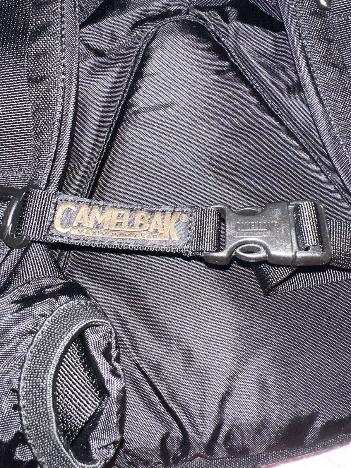 Camelback Backpack Black M.U.L.E Maximum Gear Cordura Preowned