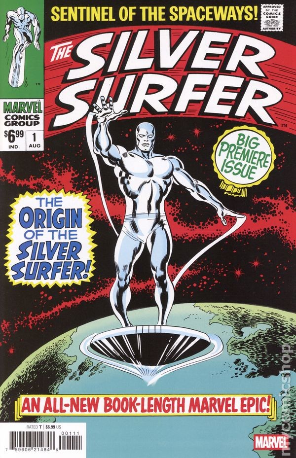 Silver Surfer Facsimile Edition 1A 2026 Stock Image