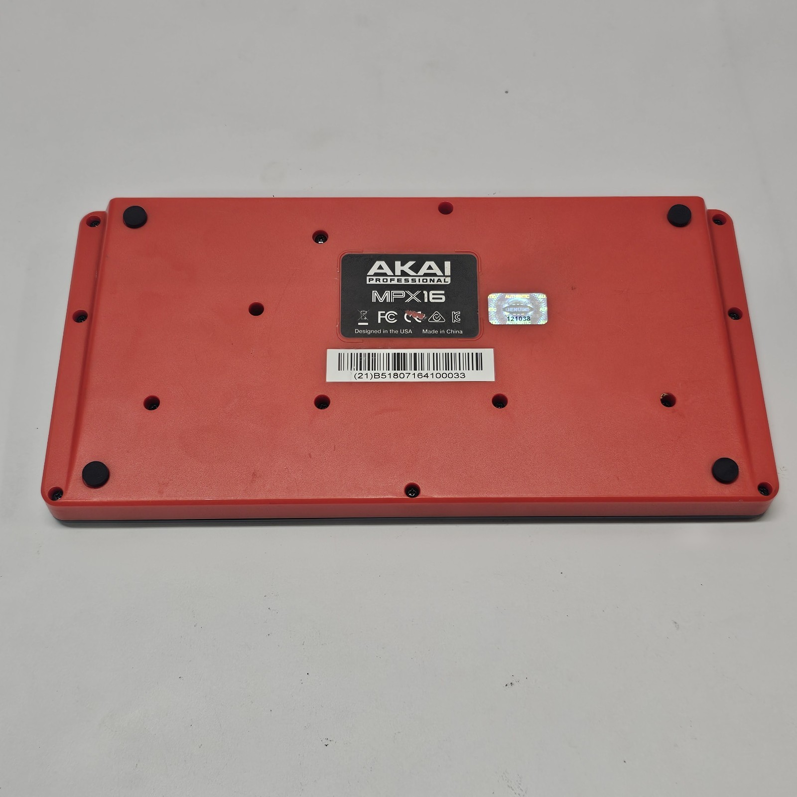 Akai MPX16 Drum Sampler Trigger Recorder Player Tested Working NO POWER CABLE
