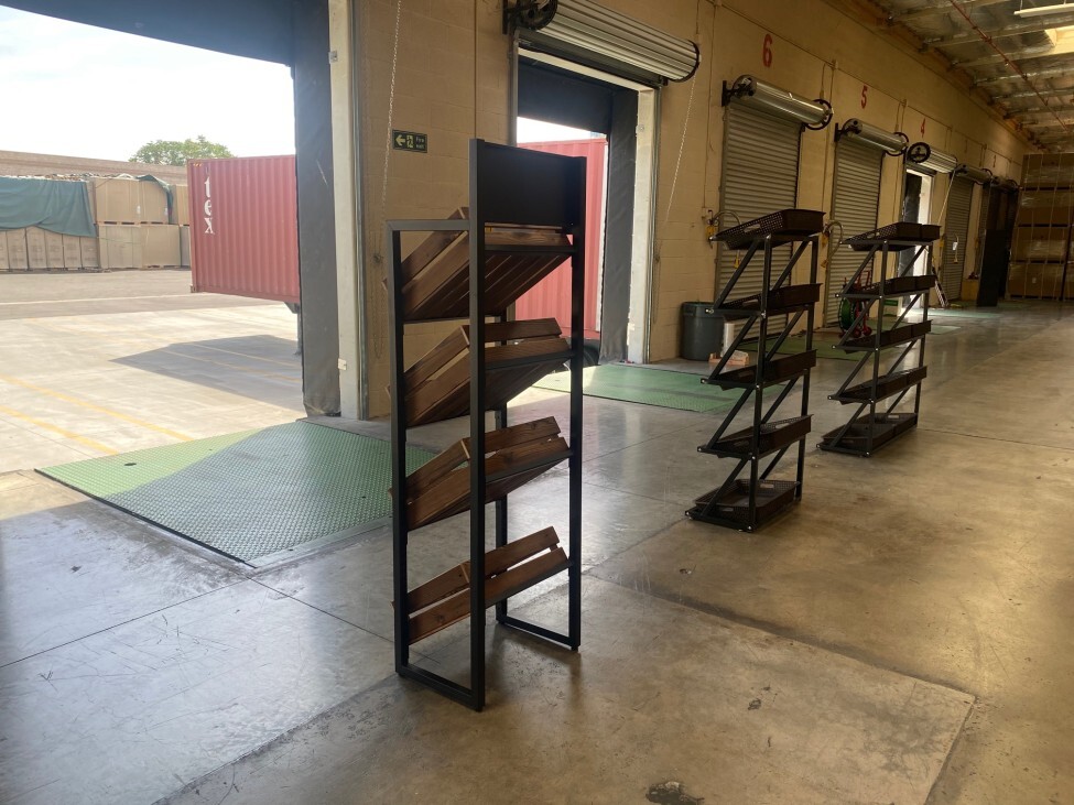 NEW Market Retail Display Rack Shelf Merchandiser Fruit Vegetable Snack Baskets