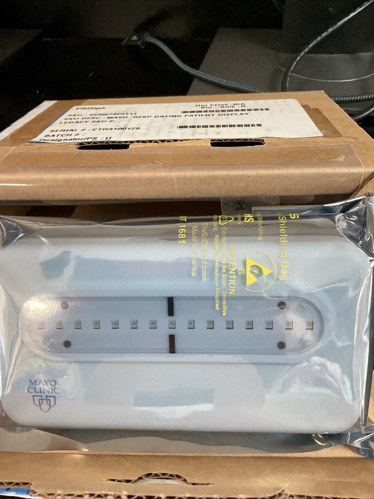 Mayo Clinic Respiratory Gating Patient Display MRI 453567422111