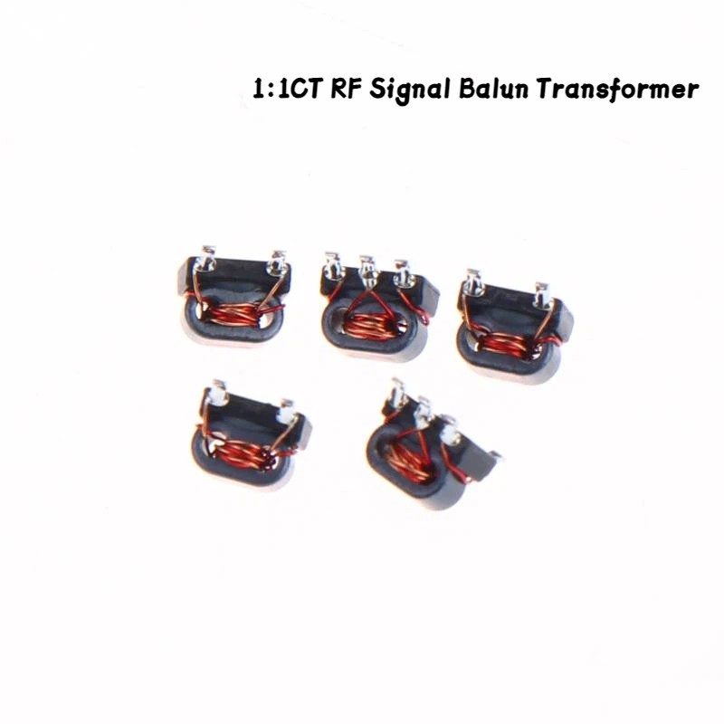 2/5Pcs TC1-1T RF Transformer 0.4-500MHz 1:1 CT Impedance 50Ω Flux Coupled