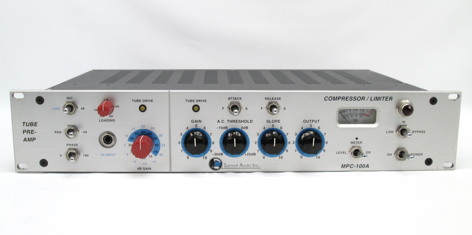 Summit Audio MPC-100A Tube Preamp / Compressor / Limiter