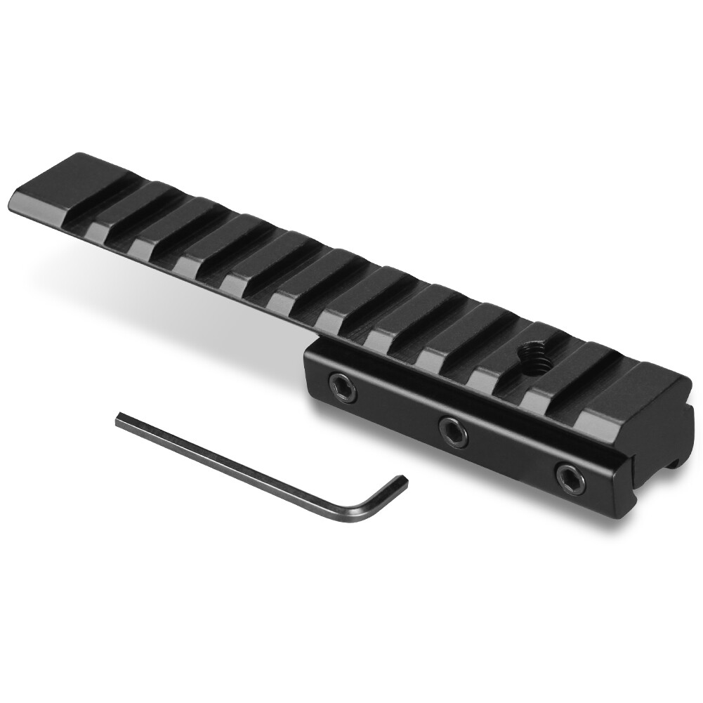 Dovetail Extension Adapter Riser Rail Mount Base 11mm Conversion to 20mm Rail