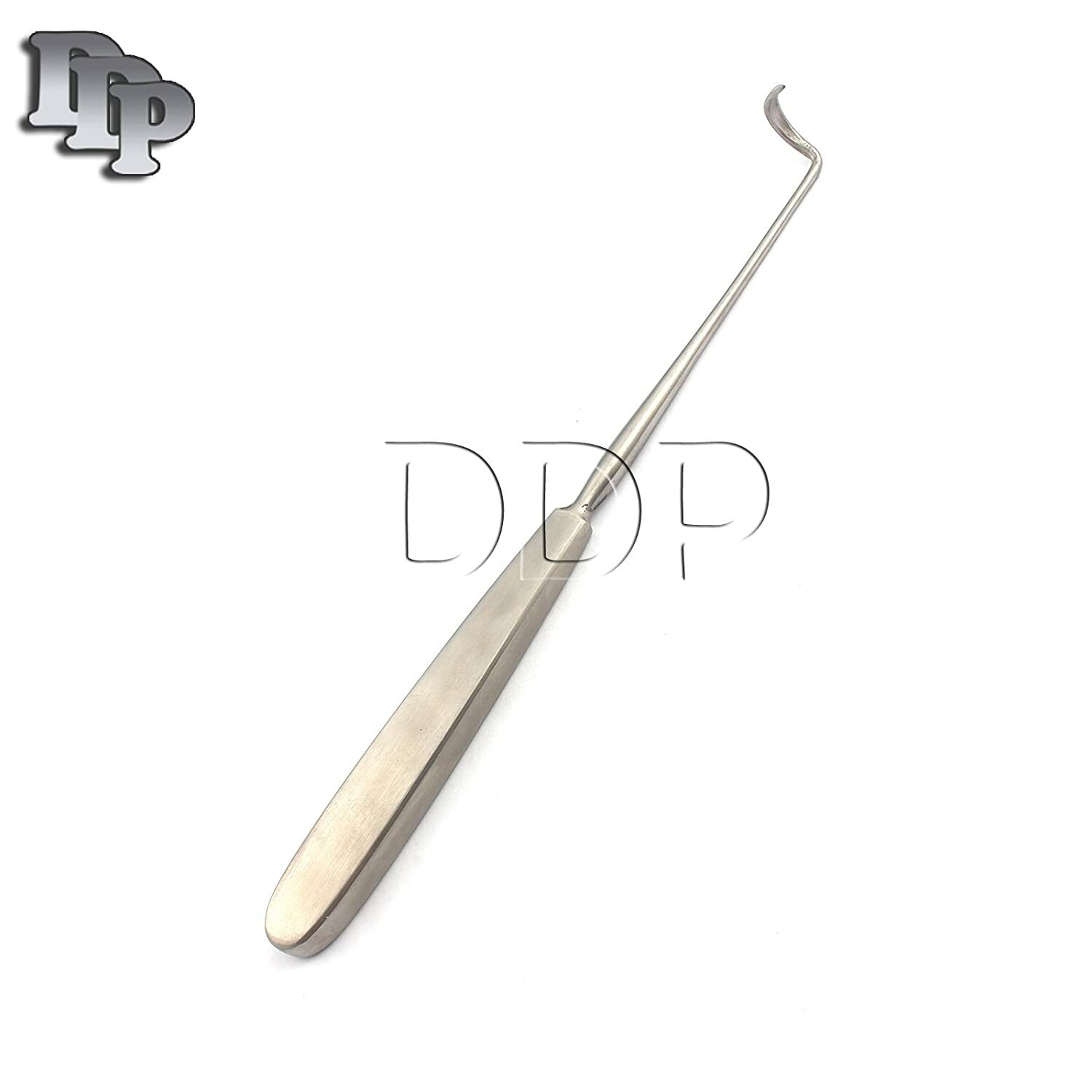 Deschamps ligature carriers 8" blunt Right Surgical Orthopedic Stainless Steel