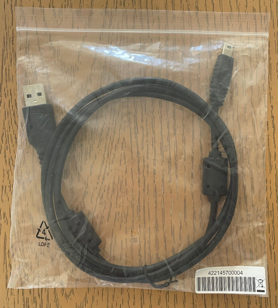 Printer Cable USB Male to Male 3' Black Device Computer PC 0726 New NIP