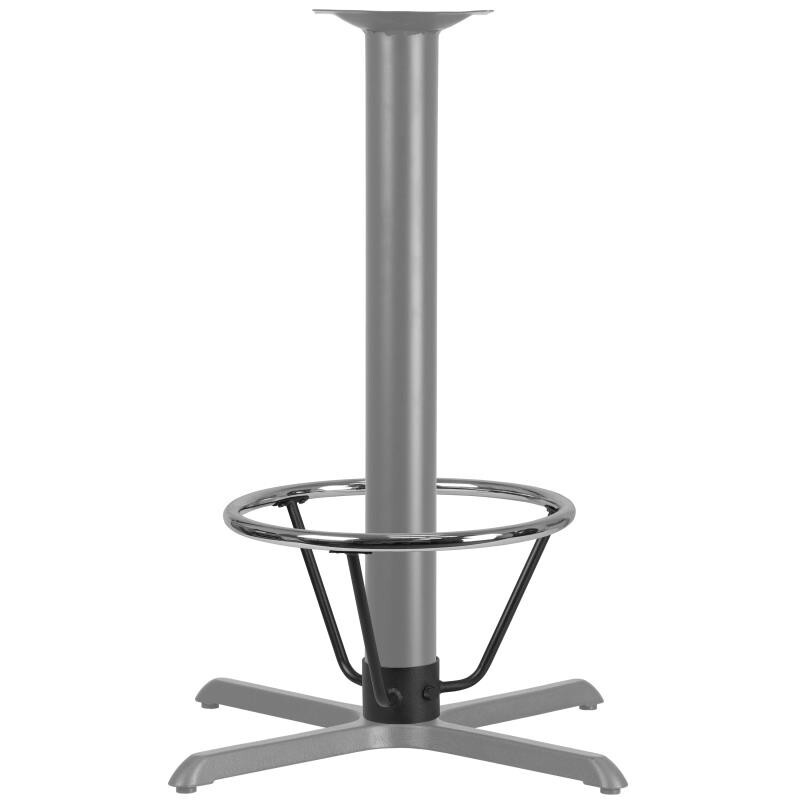 Bar Height Table Base Foot Ring w/4.25' Column Ring & 19.5'' Diameter