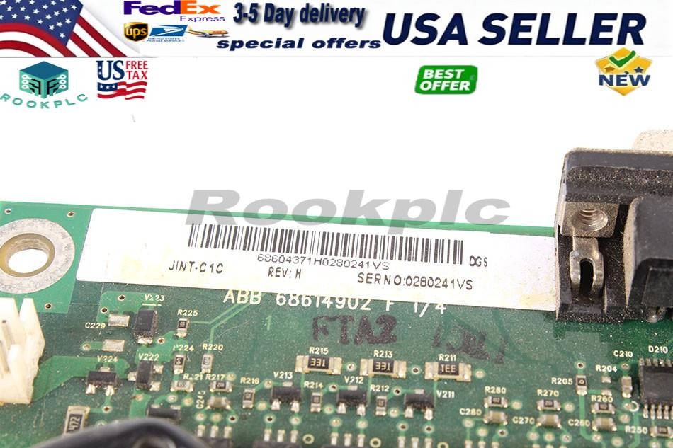ABB JINT-C1C REV.W JINTC1C REVW 68614902 ID281919 UP TO 24 MONTHS WARRANTY