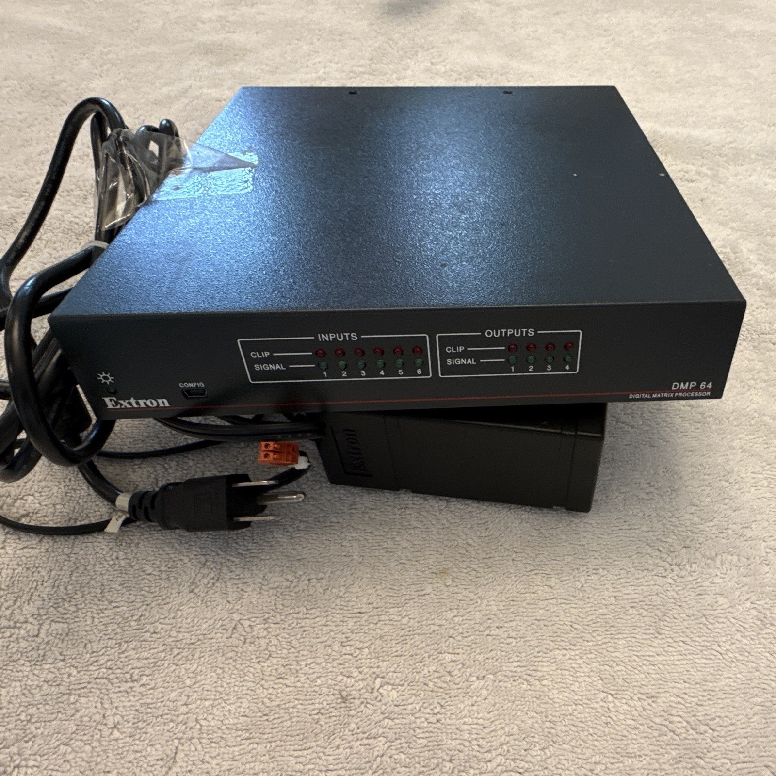 Extron DMP 64 Digital Rackmount Matrix Processor DSP 10-Ch 1U Phantom Power