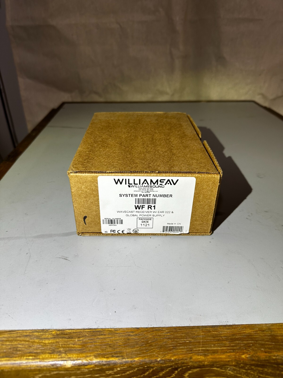 Williams Sound WaveCAST WF R1 Wi-Fi Assistive Listening System Receiver