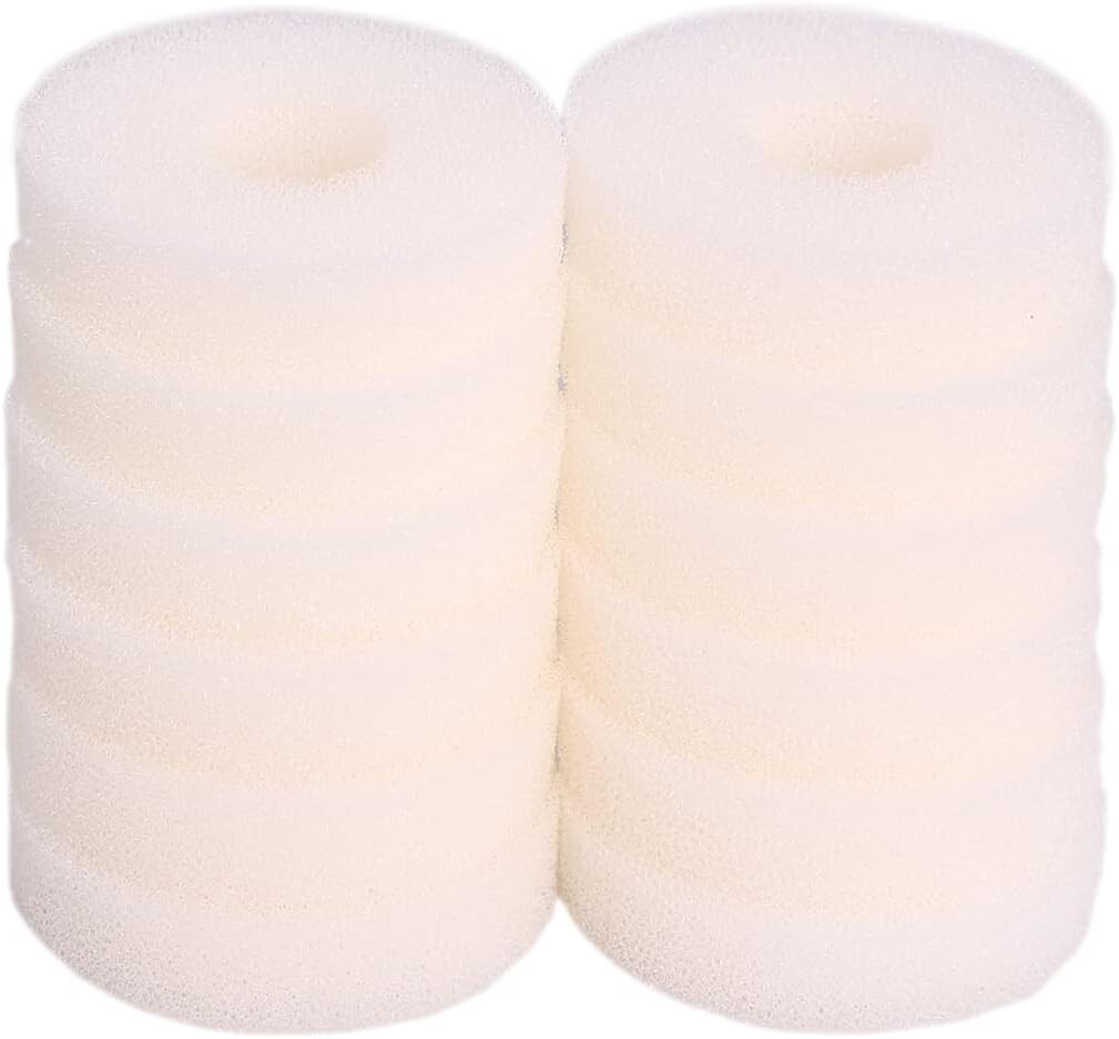 12 Pack Ring Foam Filter Pads Replacement Compatible with Biorb Filter Aquarium