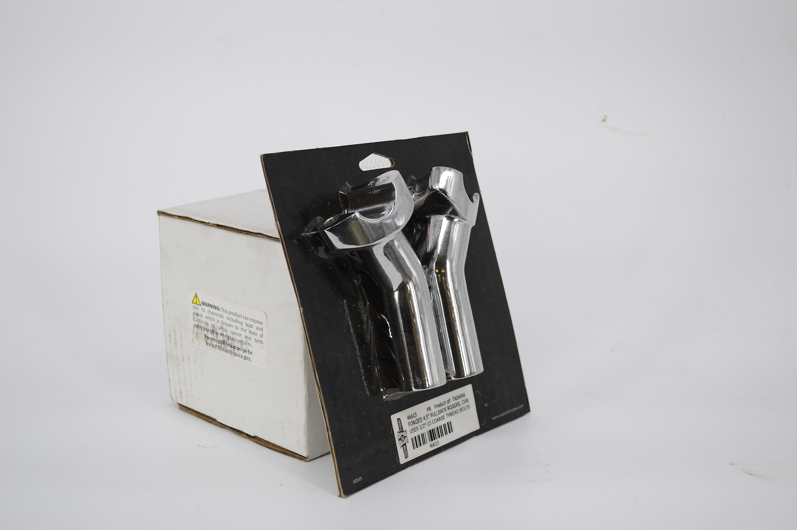 Custom Chrome 4.5" Rise Pullback Handlebar Top Riser Fits For 3.5"Riser Center