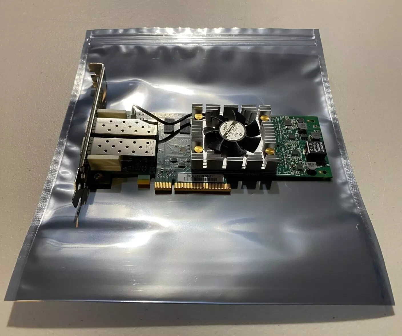 QLogic QLE8362 Dual Port 10GB SFP Network Adapter Full & Half Height