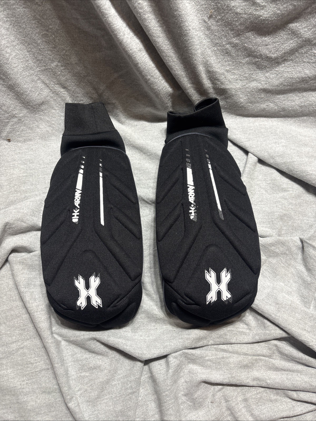 HK Army HSTL Line Paintball Arm Pads Black Extra Large
