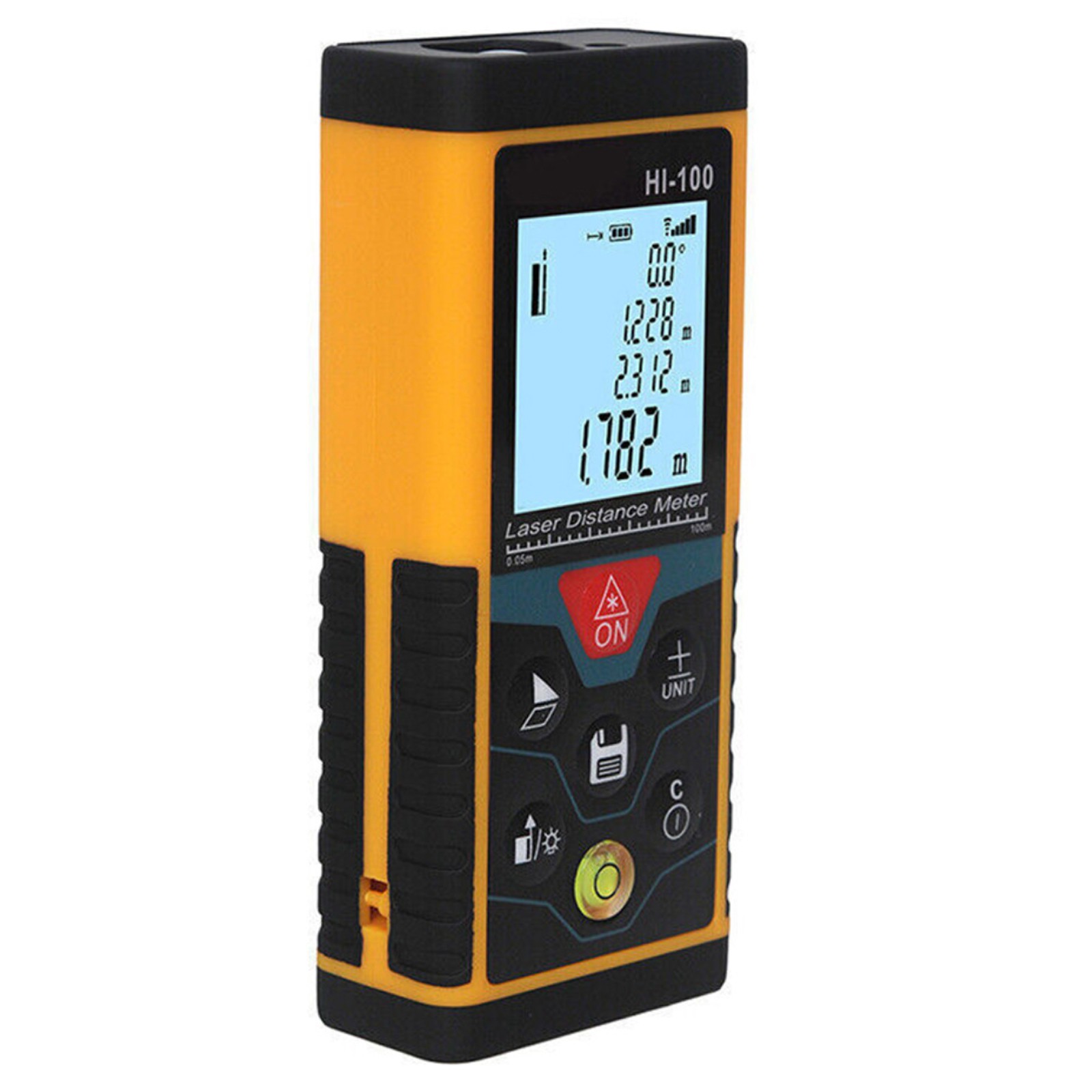 100M Precision Handheld Infrared Distance Meter Measuring Device Rangefinder