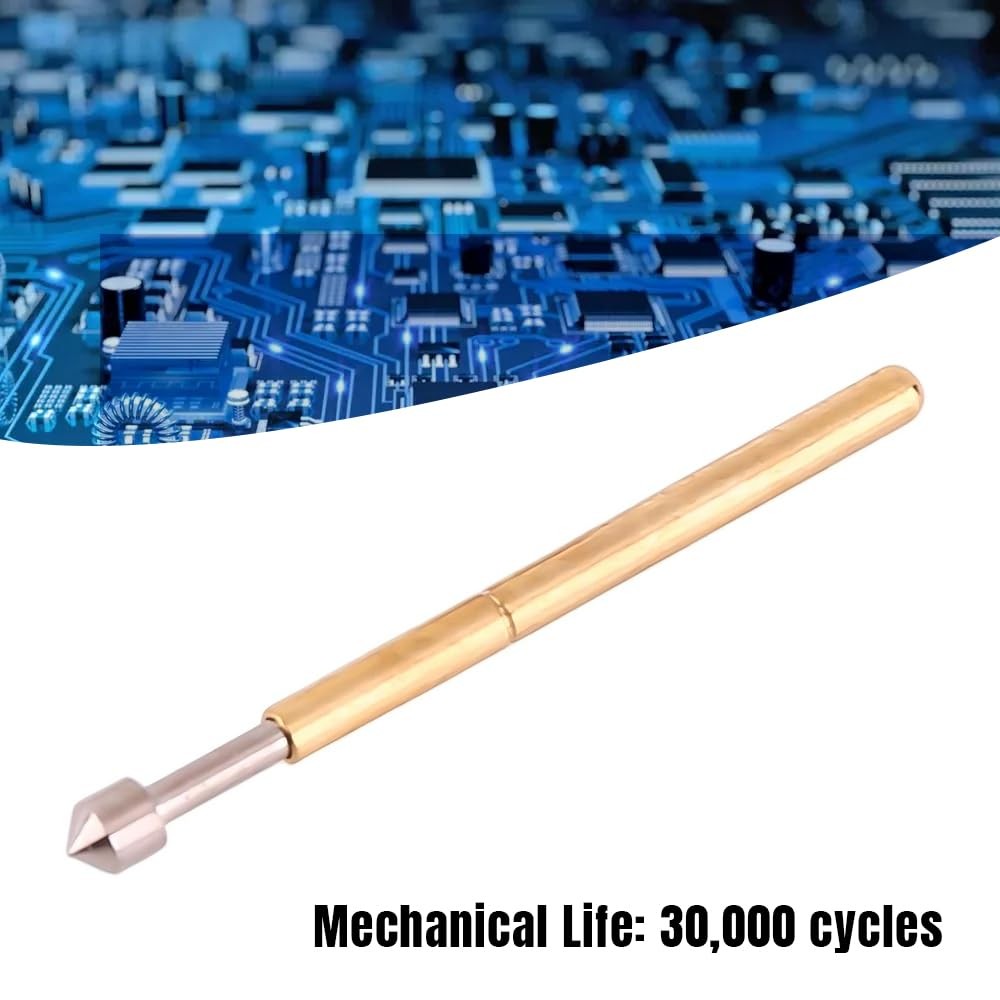 100 PCS Spring Test Probe P75E2 High Accuracy Round Pogo Pin PCB Contact