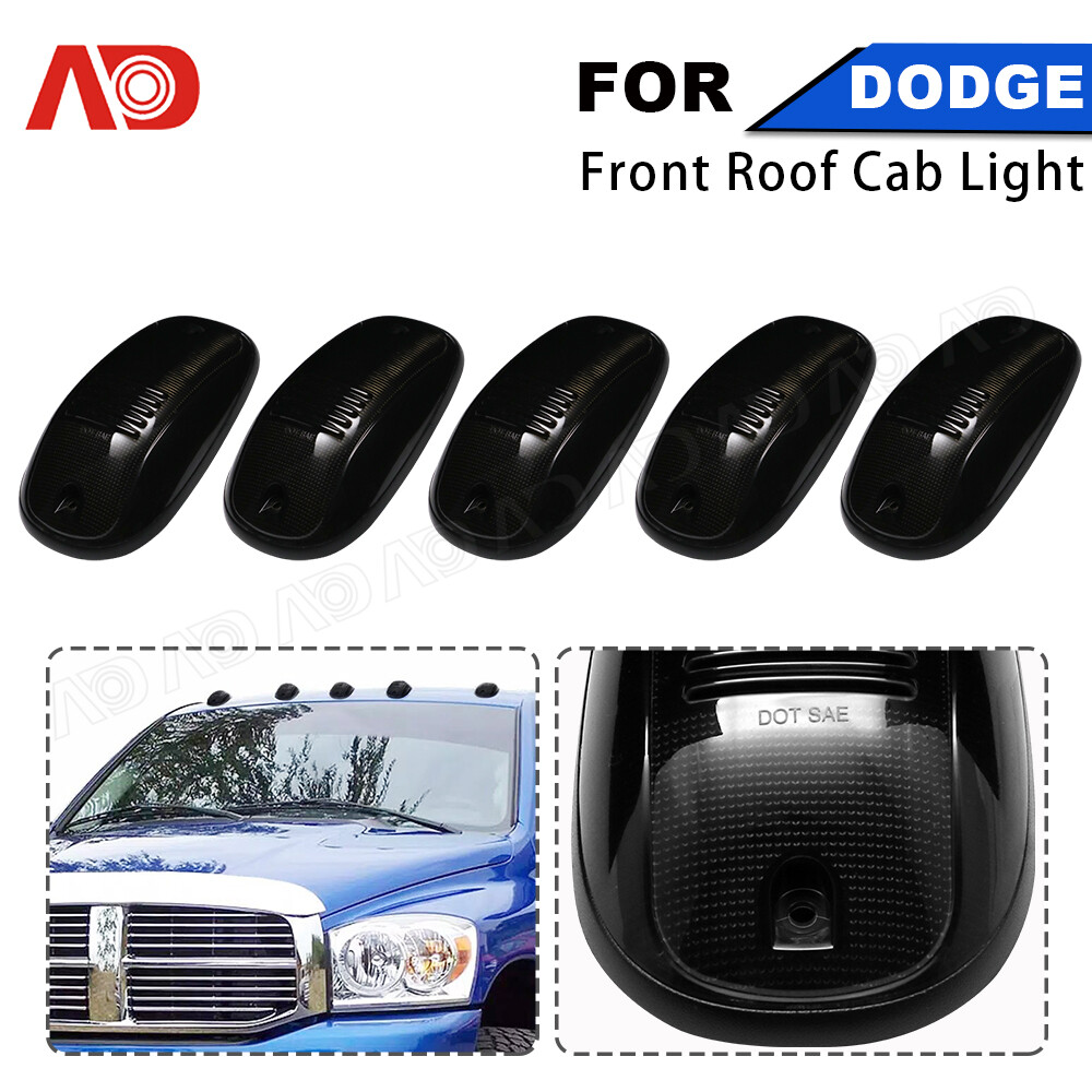 Cab Roof Running Lights Lamp OEM Smoked Lens For 03-18 Dodge Ram 1500 2500 3500
