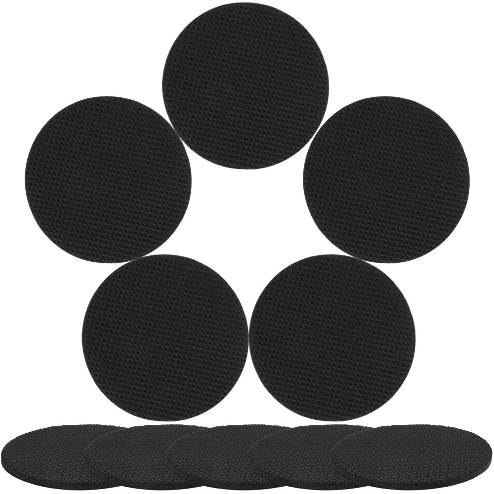 10PCS Billiards Table Foot Accessory Food Pad Billiards Floor Protector Black