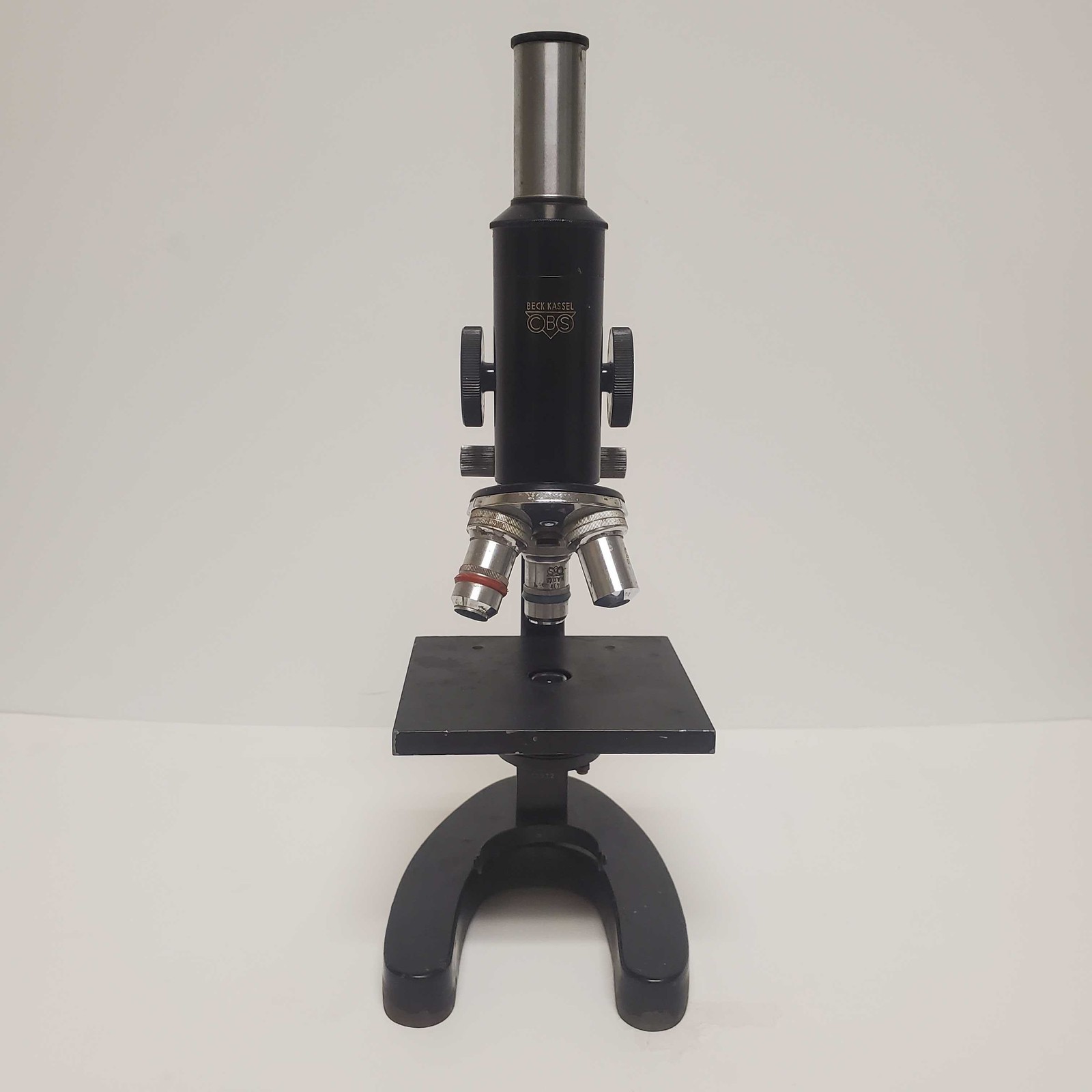 Beck Kassel CBS Vintage Microscope, Made in Germany, AS-IS
