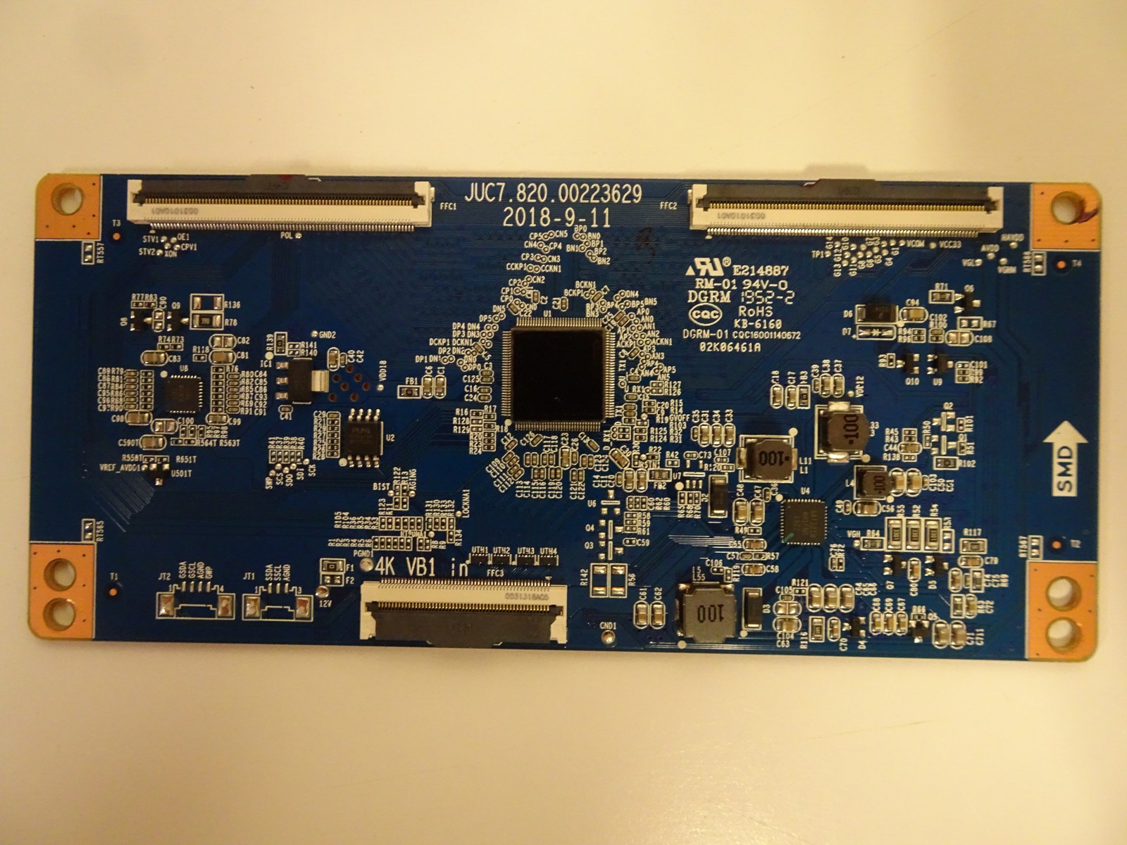 Westinghouse WR58UX4019 T-Con Board JUC7.820.00223629 - Onn 100018971