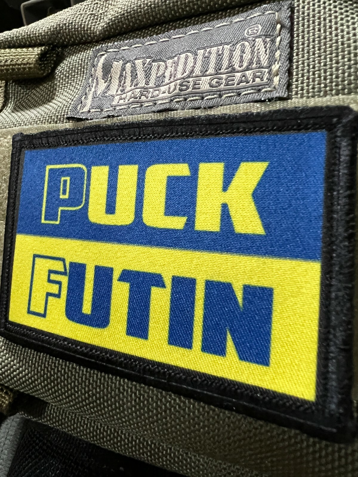 Subdued I Need Ammunition Not a Ride Ukraine Morale Patch ARMY MILITARY