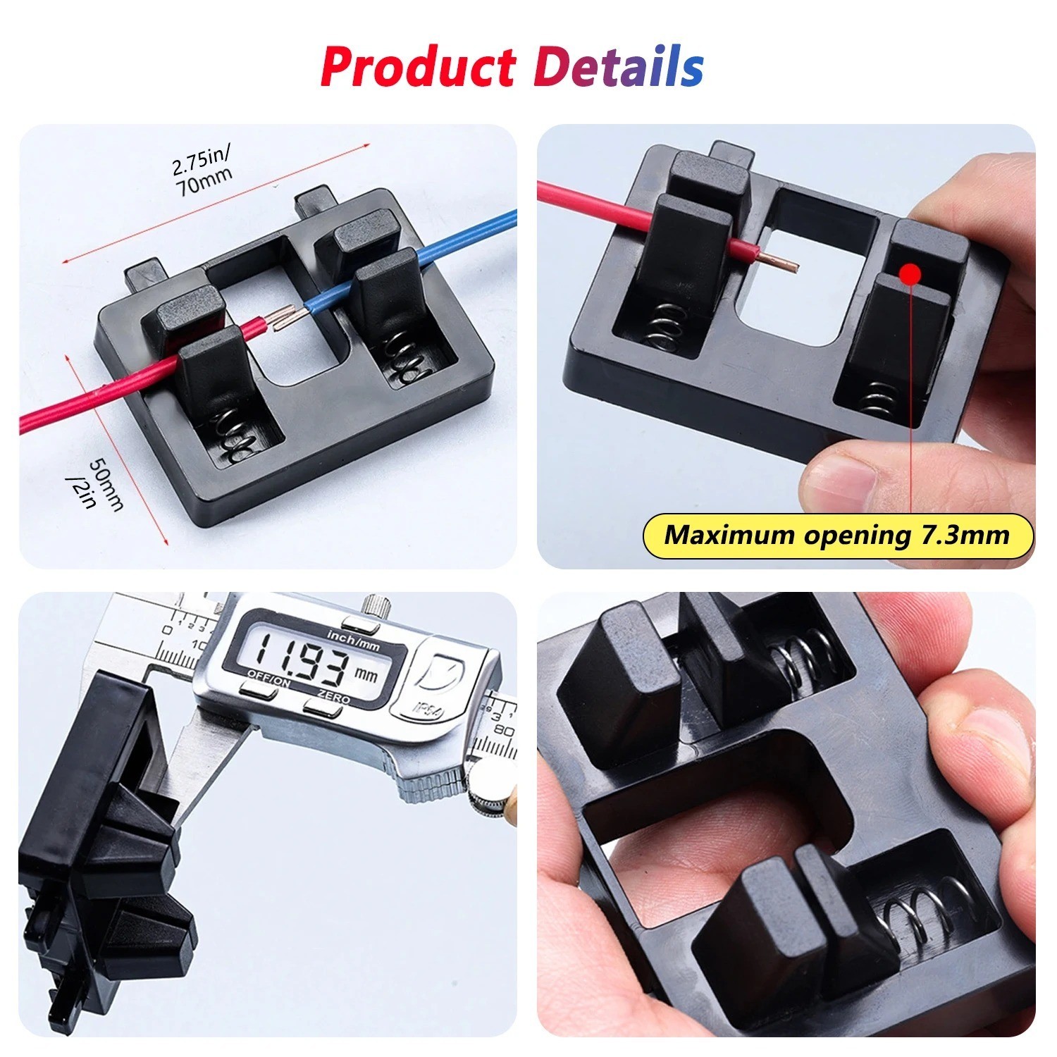 Adjustable Welding Wire Clamp Suction Bracket Soldering Table Holder Tool