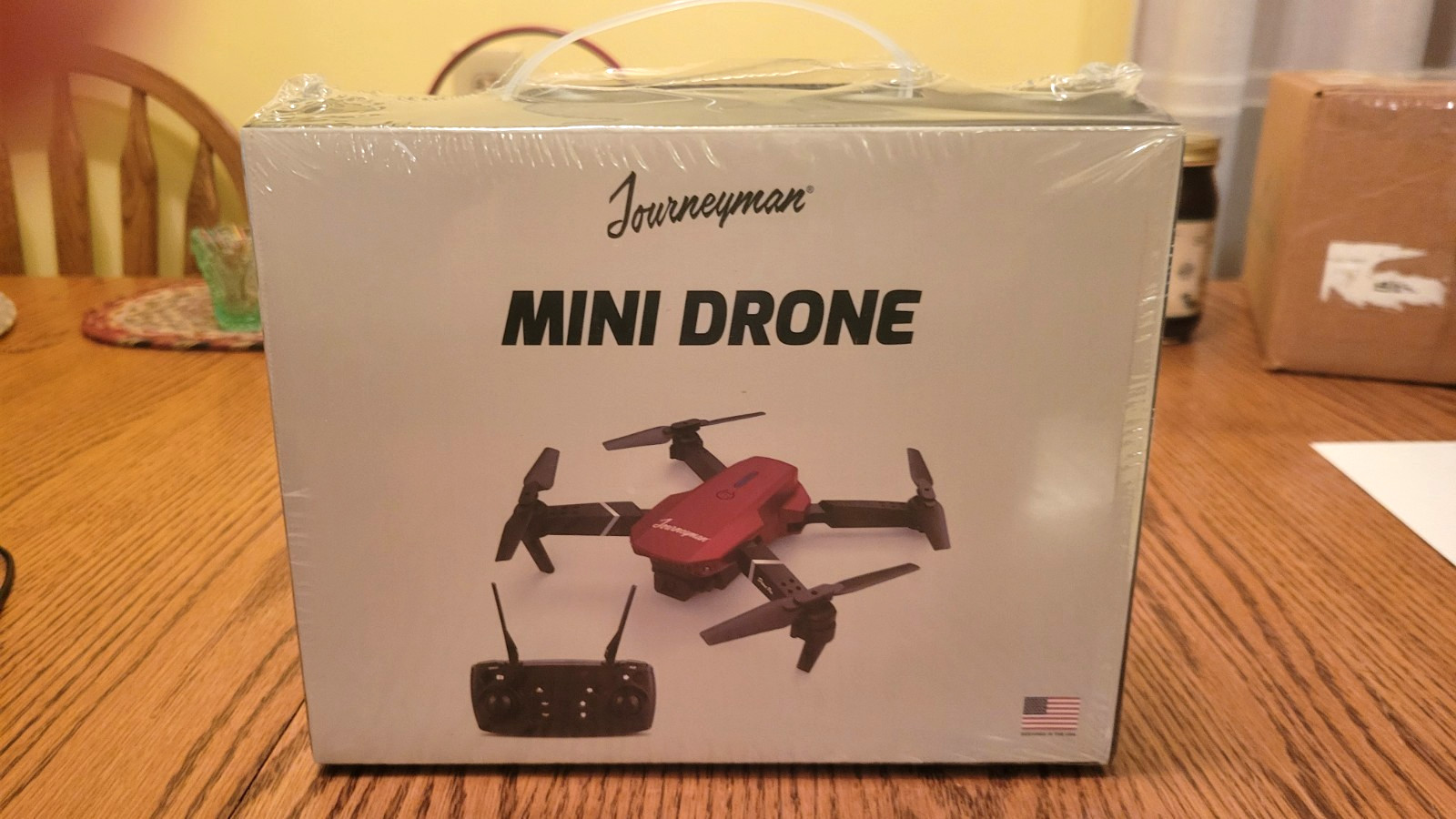 New Journeyman Mini Drone with Camera–Foldable Quadcopter with Case NIB