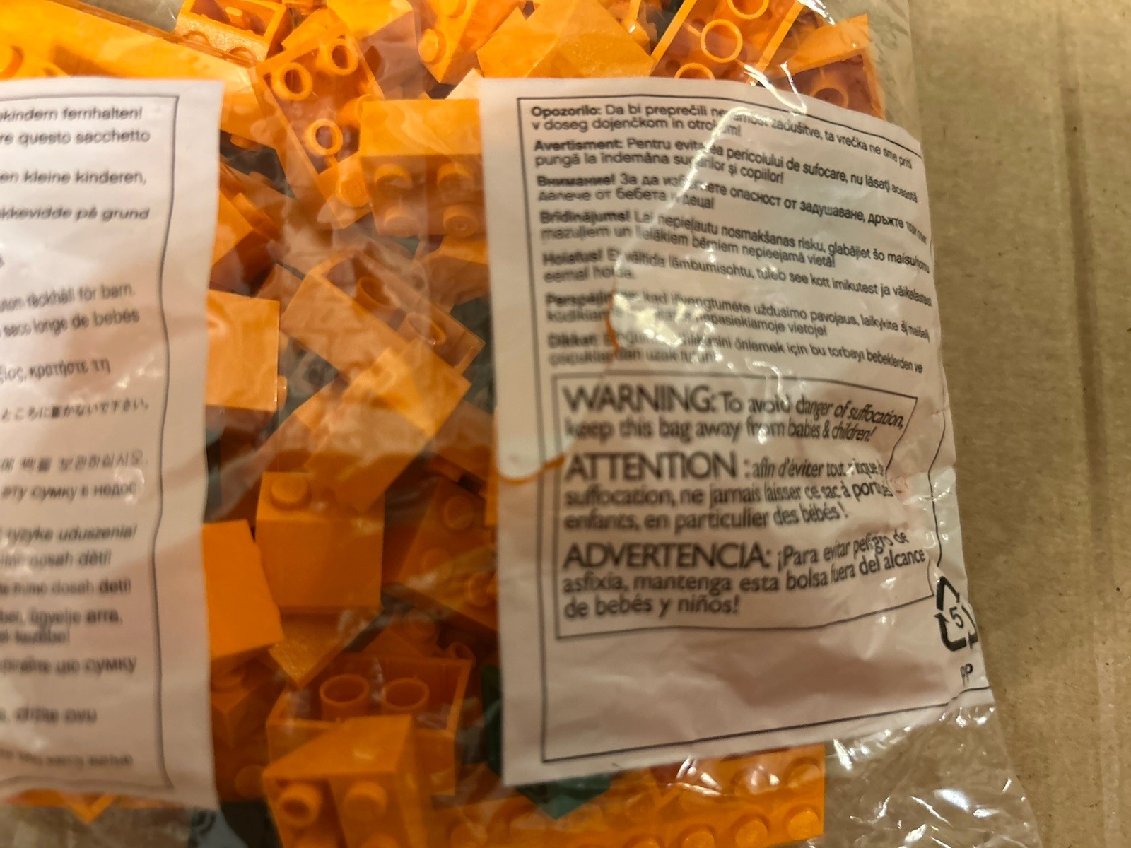 LEGO Basic: Pumpkin Pack (3731)-Brand New In Factory Sealed Bag