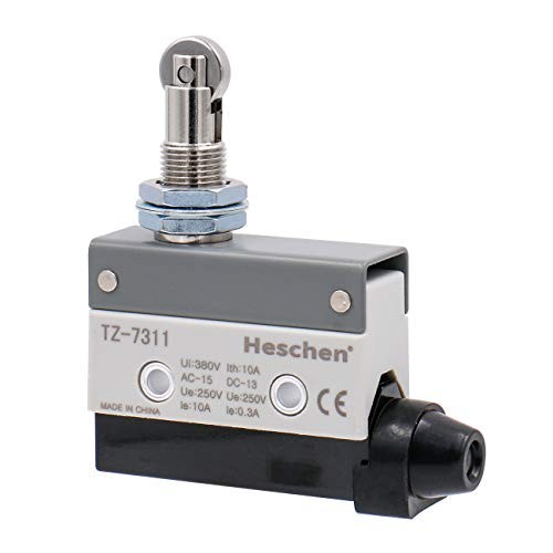Horizontal limit switch TZ-7311 momentray parallel roller plunger actuator AC