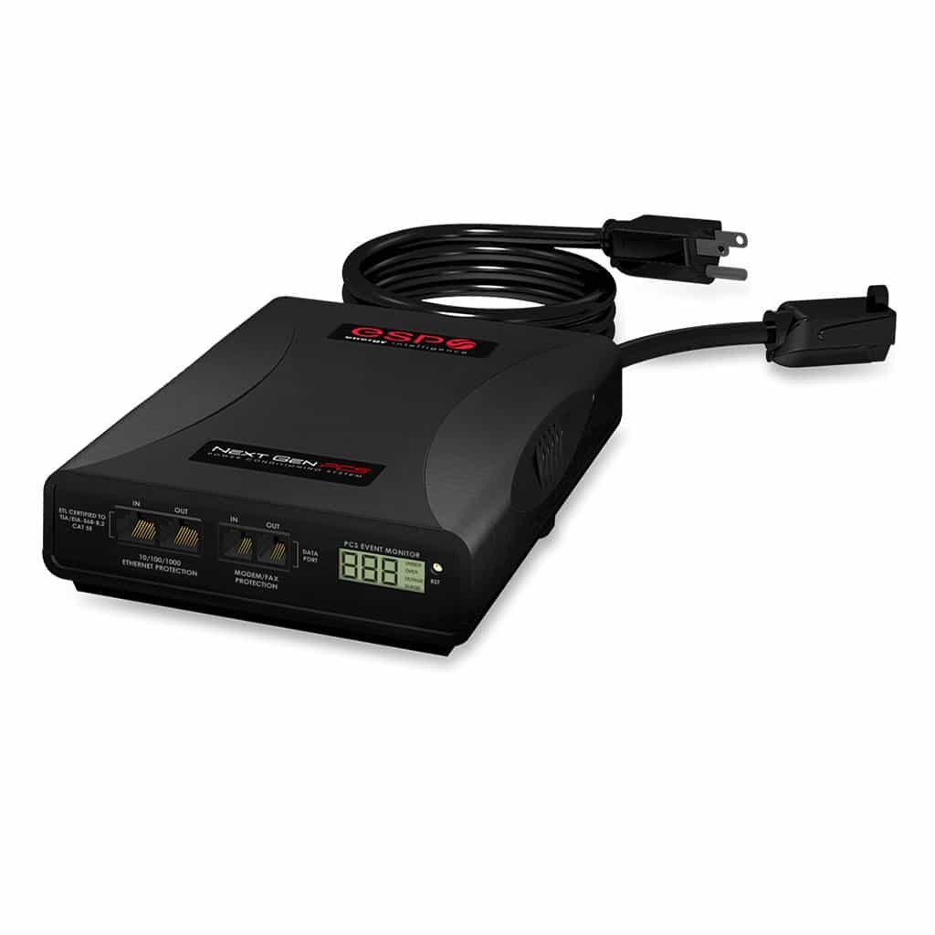 ESP Next Gen Surge Protector/Noise Filter/Power Monitor Model# XG-PCS-15D 120V