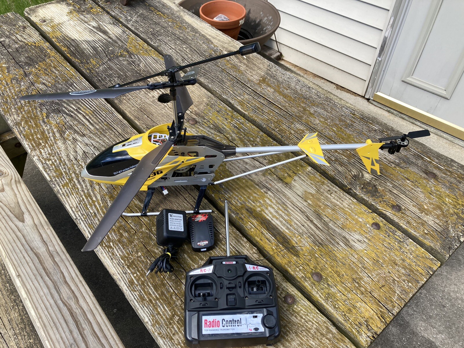 TOY RC Helicopter/Gyro/Quad Remote Control Aircraft - Lot Of Four - See Photo's