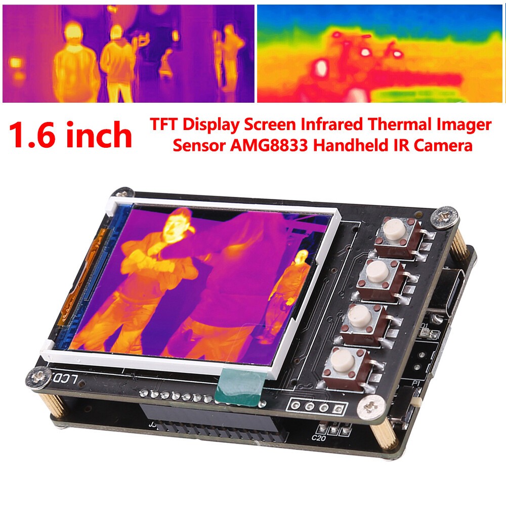 Infrared Thermal Imager Sensor AMG8833 IR Thermometer Thermal Imaging Camera