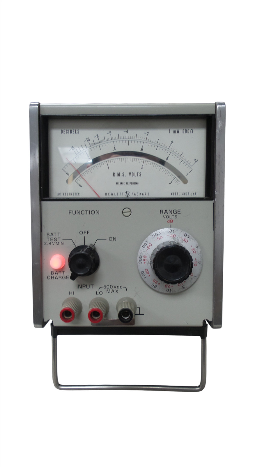 HP Model 403B R.M.S. AC Voltmeter - Free Shipping