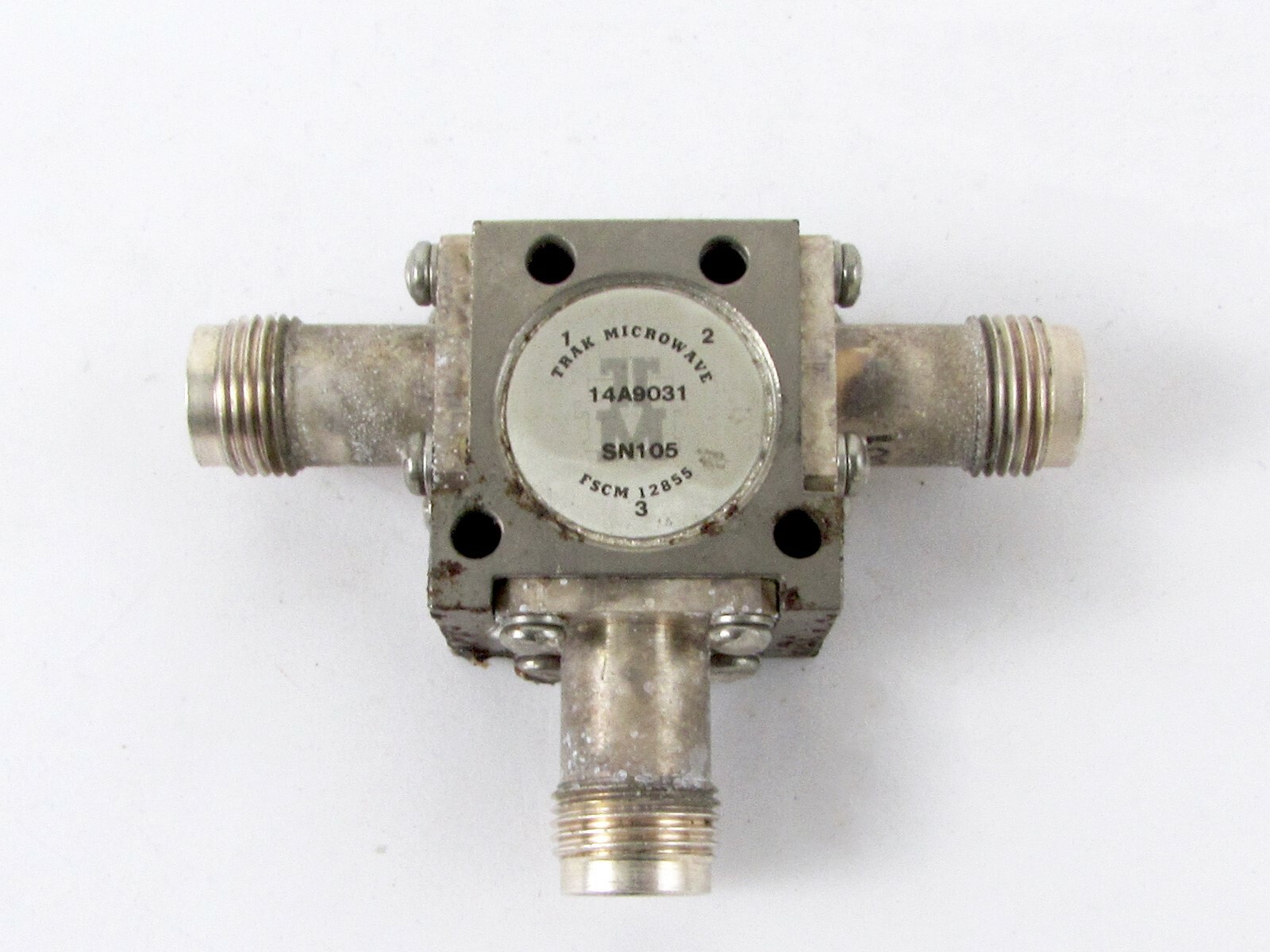Trak Microwave 14A9031 Coaxial Isolator 3 TNC Female Connectors FSCM-12855