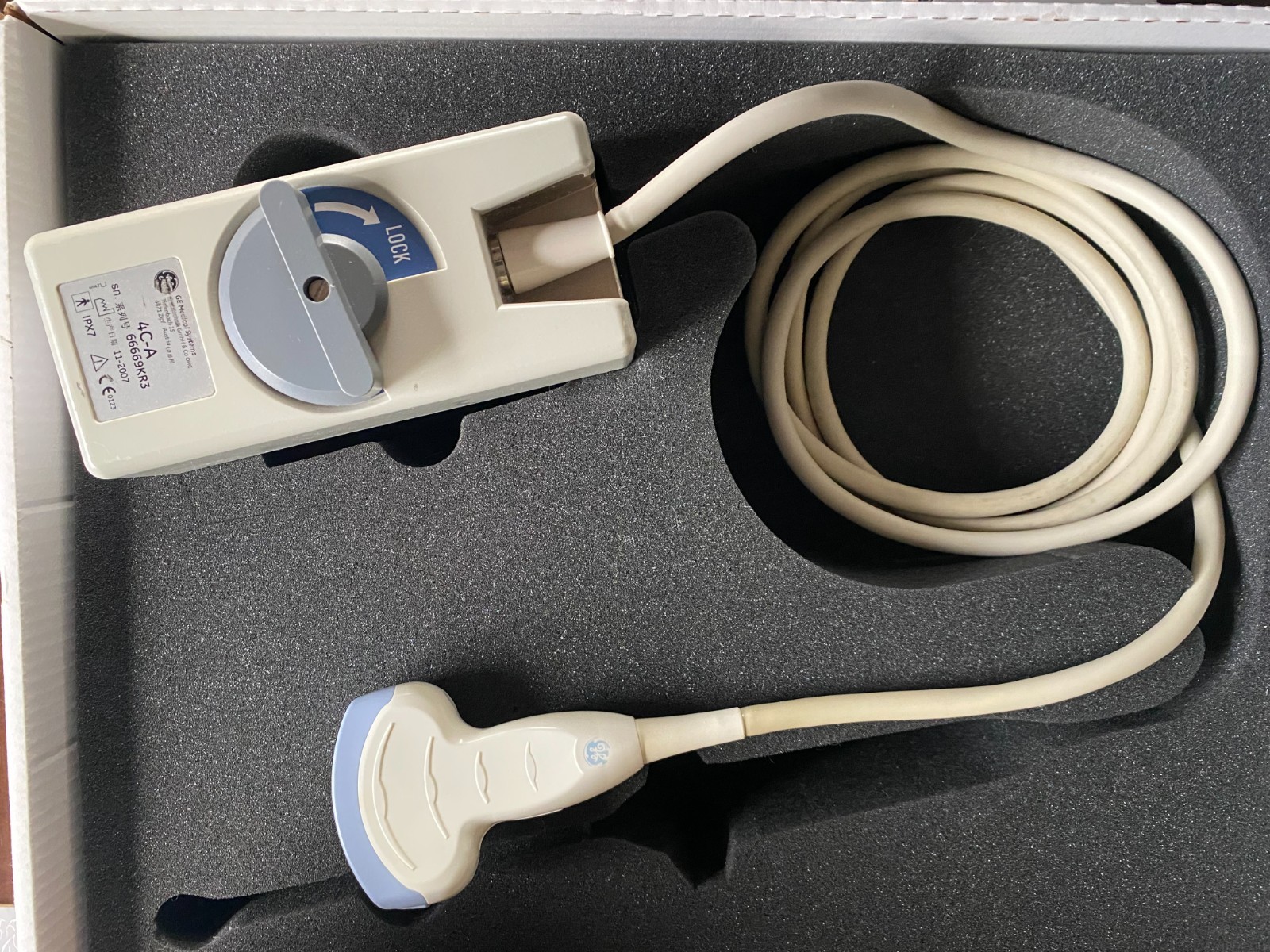 GE 4C-A Probe/Transducer