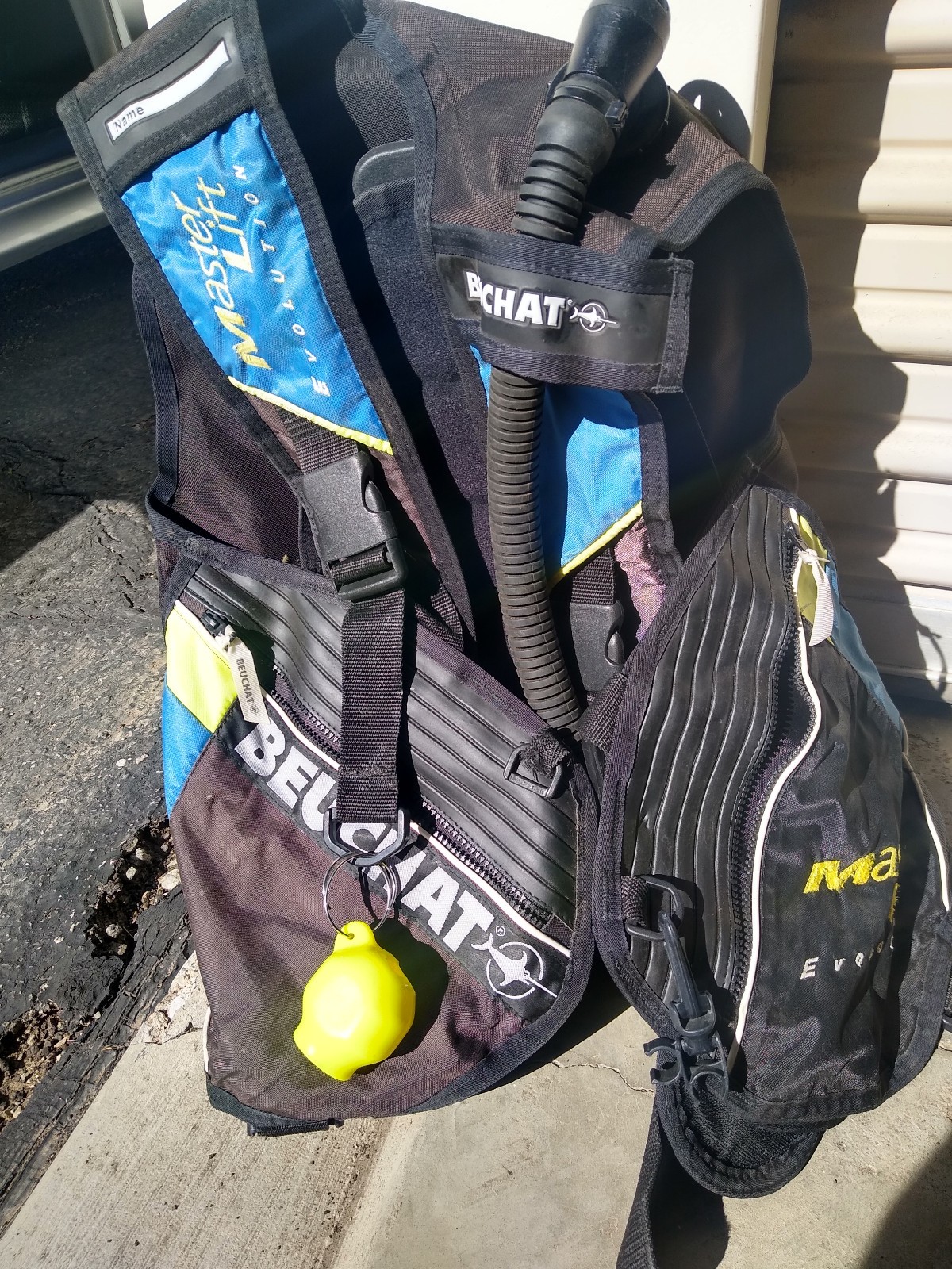 Beuchat Scuba Masterlift Evolution BCD Diving Gear Jacket Medium