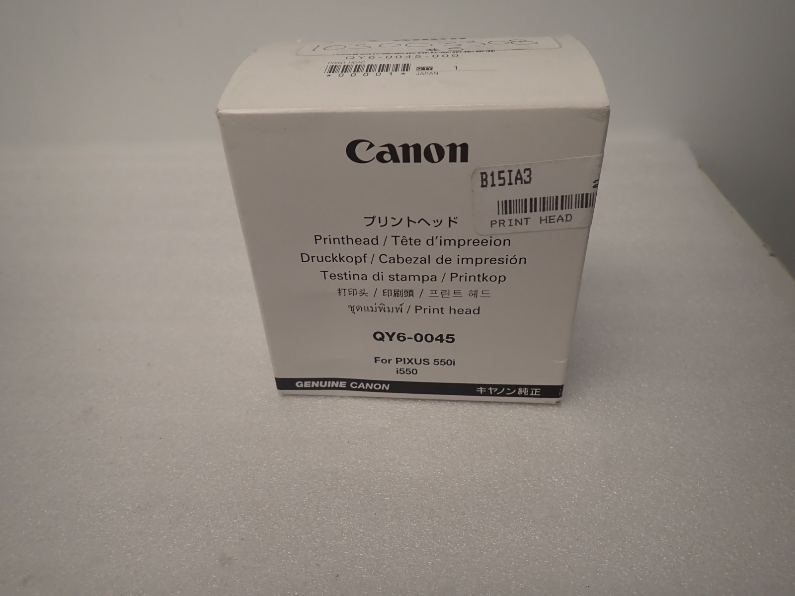 Canon QY6-0045 Print Head Genuine New OEM Sealed Boxed Free Shipping