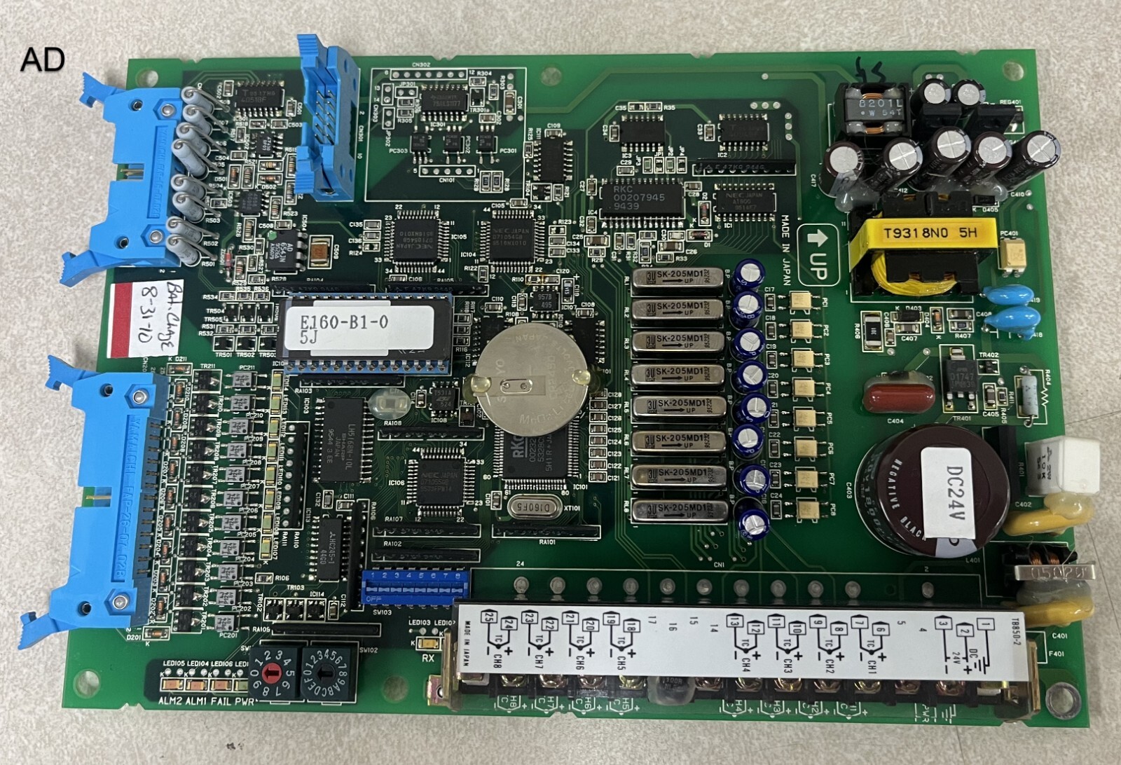 Sumitomo JA762738CD, 05J18017 RKC, C4B8502Y0 Temperature Control Board