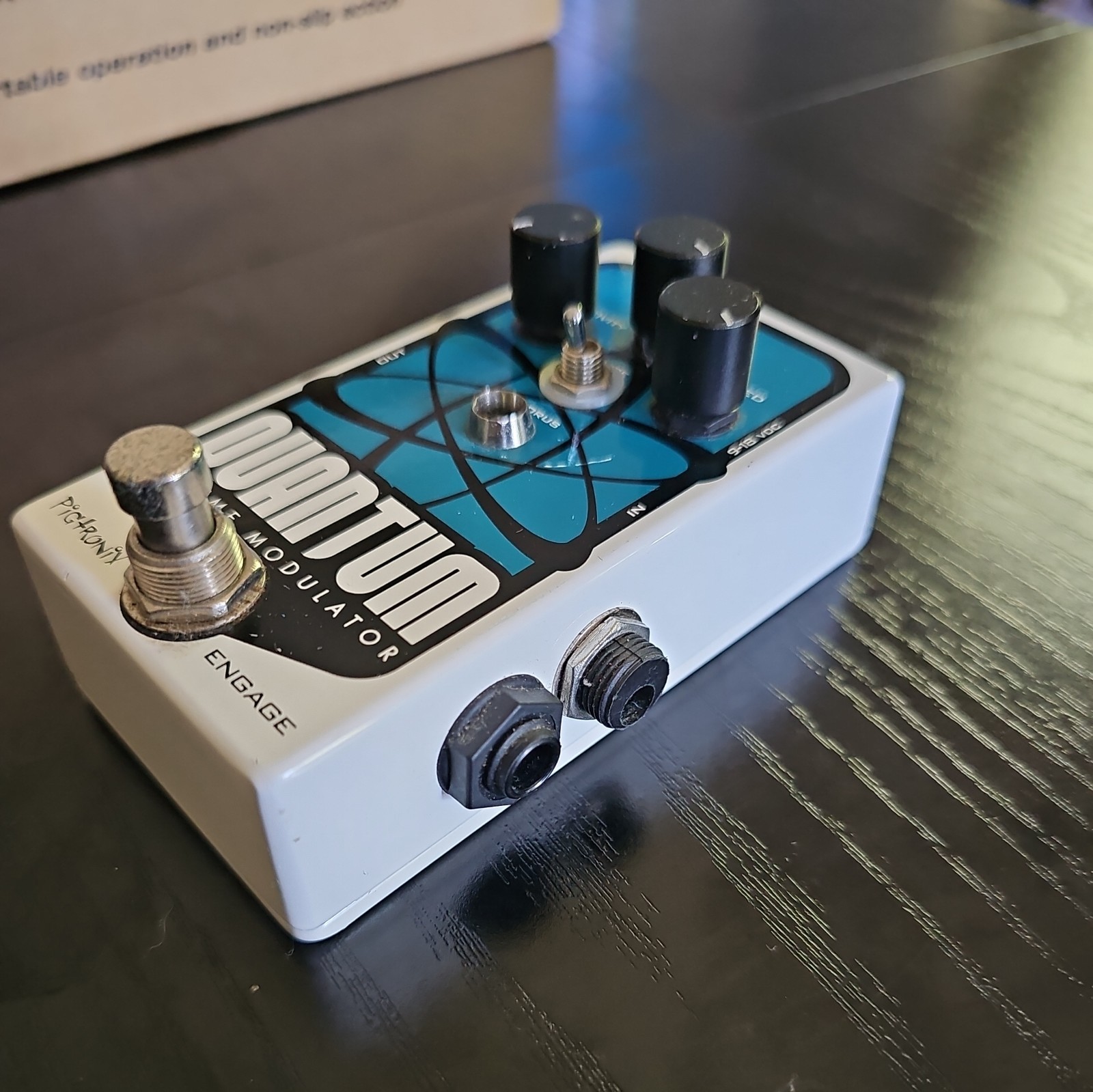 USED PiGtRONiX Quantum Time Modulator Guitar Effects Chorus Free Shipping