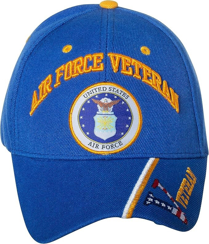 Officially Licensed United States Air Force Veteran Embroidered Baseball Cap