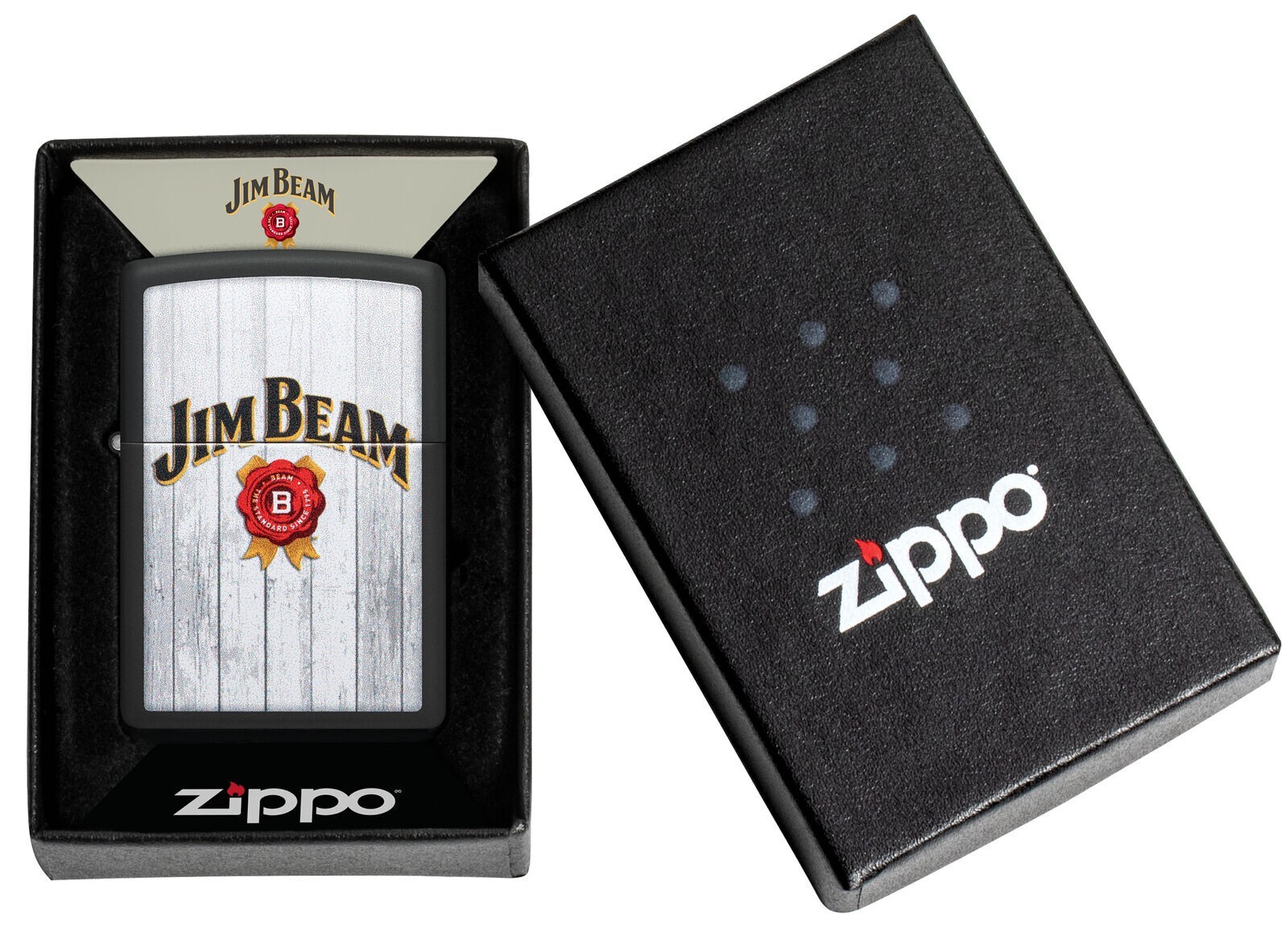 Zippo Jim Beam Black Matte 48741
