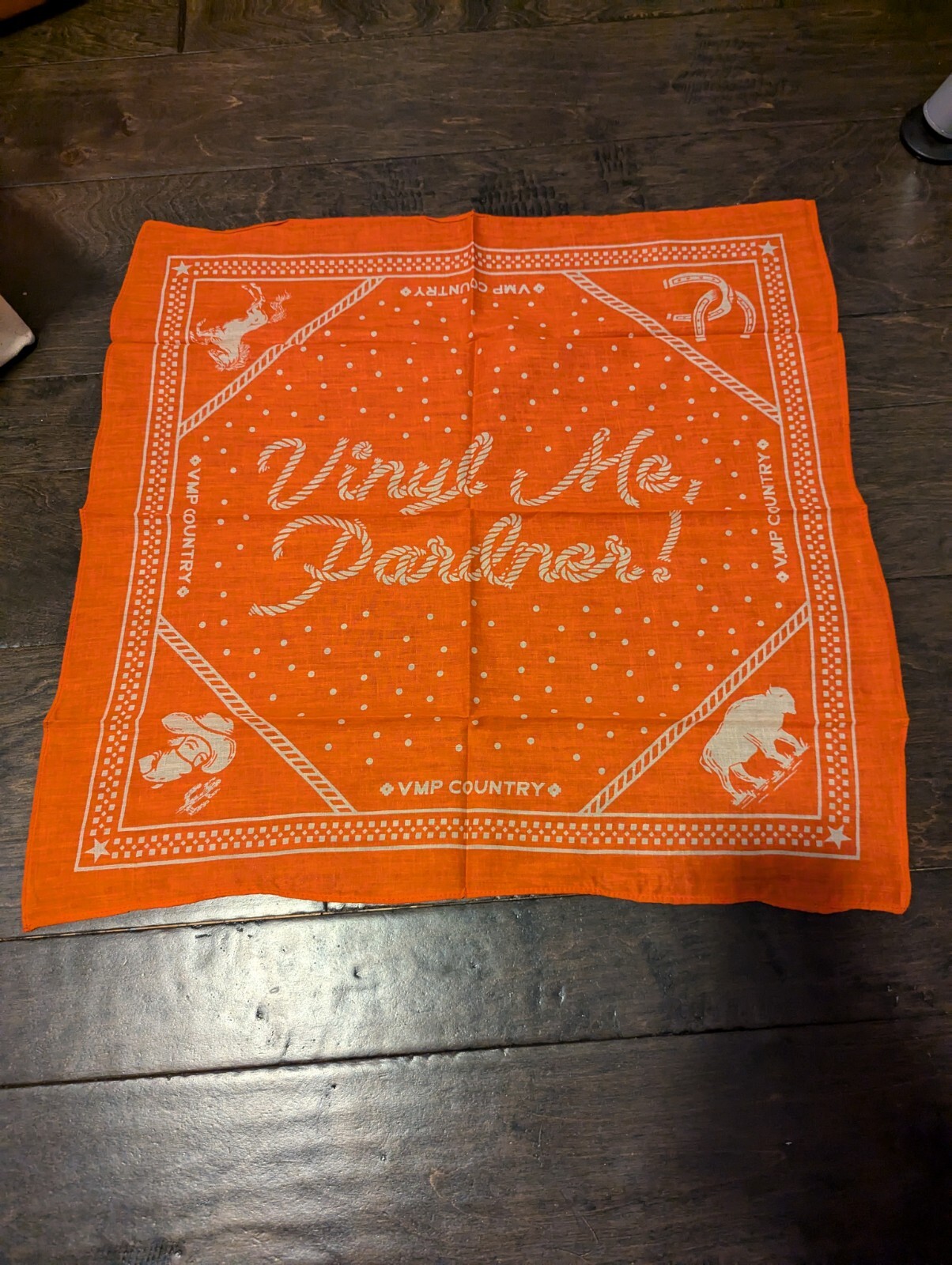 Vinyl Me Please Country Red Bandana