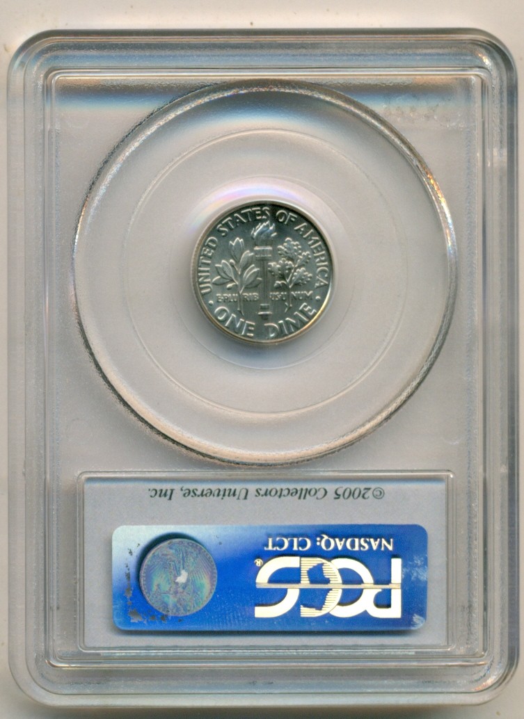 2005 D Roosevelt Dime MS68 PCGS Satin Finish