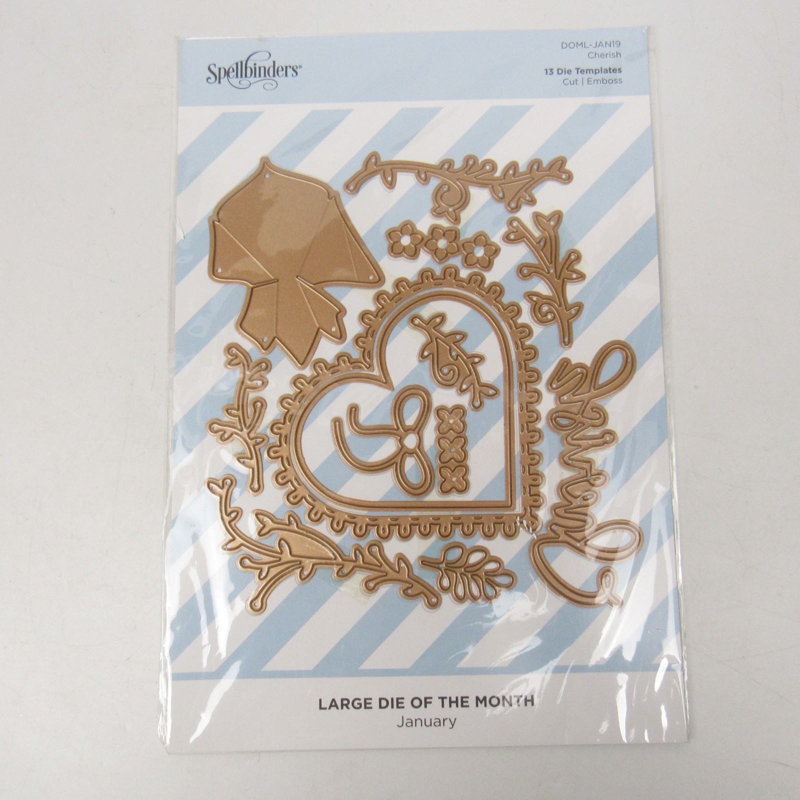 Spellbinders "Cherish" Die Set of the Month January 2019