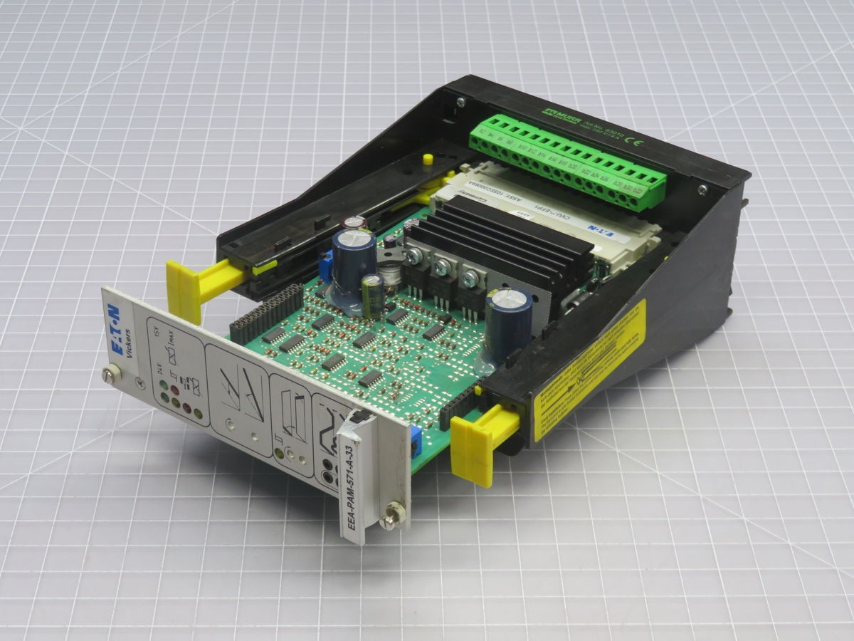 EATON EEA-PAM-571-A-33 EE-04050-40 VICKENS AMPLIFIER CIRCUIT BOARD ASSEMBLY T267