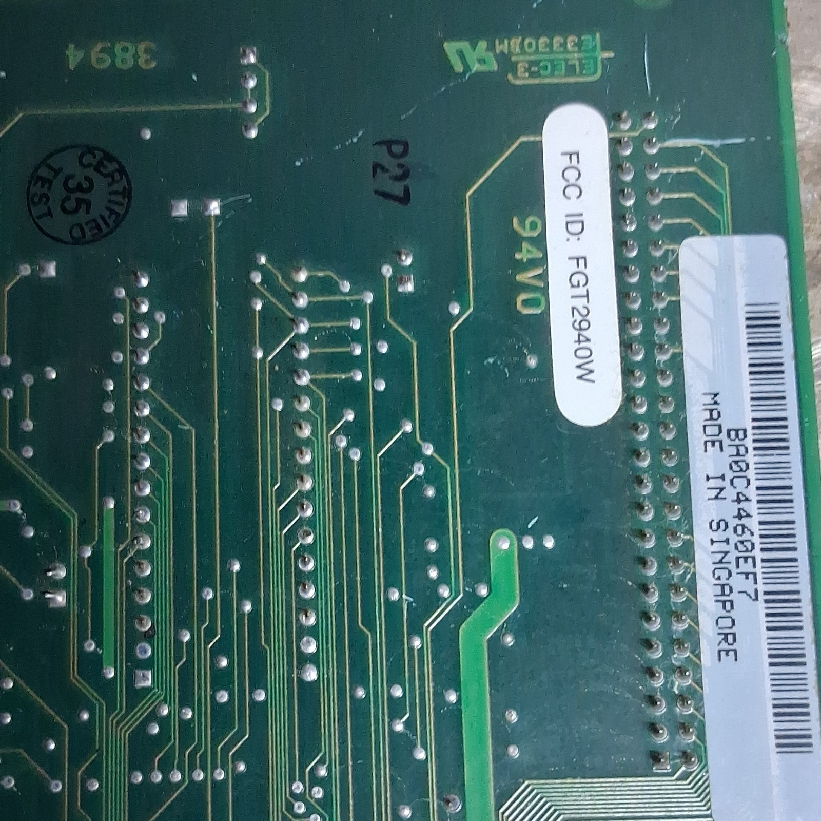 Adaptec AHA-2940W PCI SCSI Non-RAID Controller Card, 1-Port S2940-001