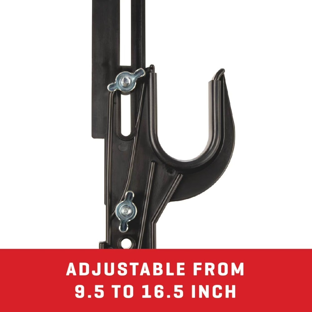Rack for Rear Window - Holds Two Shotguns, Rifles,Bows, or Tools,Black