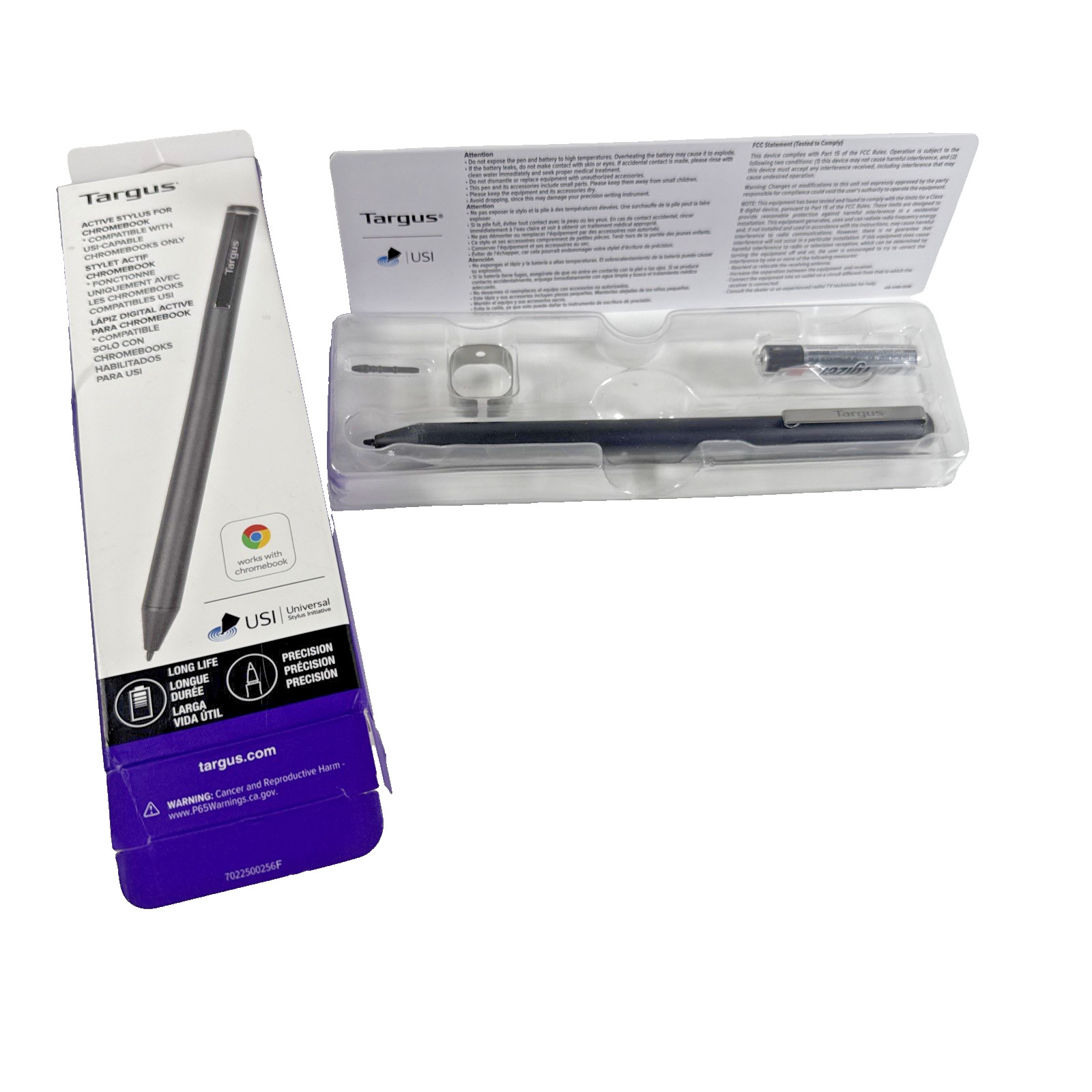 NEW? Targus Active Stylus Black Bluetooth Replaceable Stylus Tip #AMM173GL