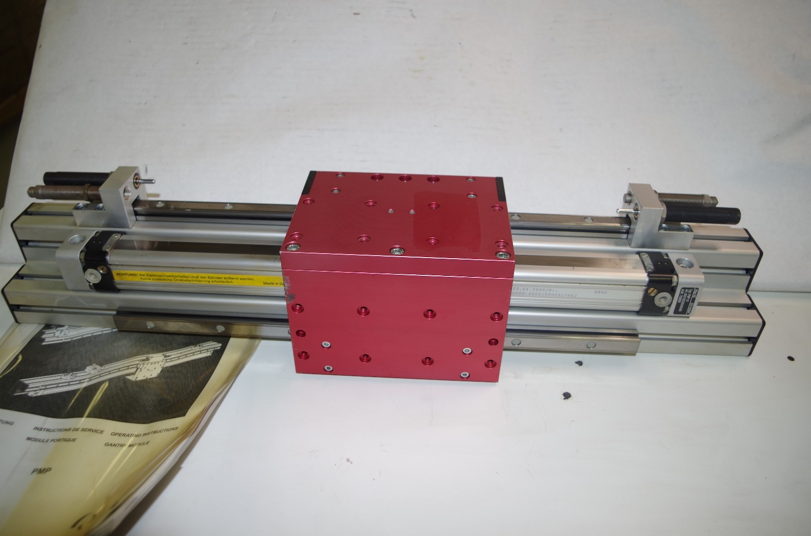 AFAG  PNEUMATIC LINEAR MOTION TABLE # PMP SERIES GANTRY MODULE  NEW