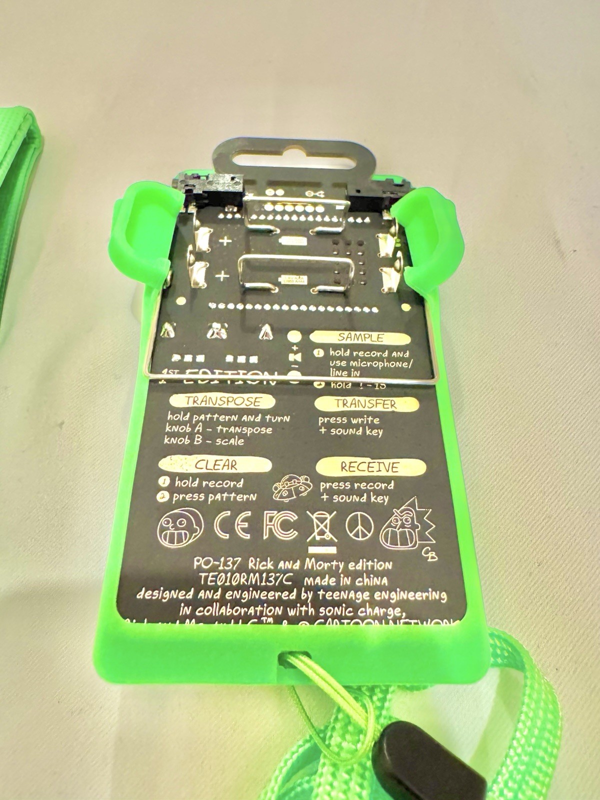 Rick & Morty Teenage Engineering Pocket Operator